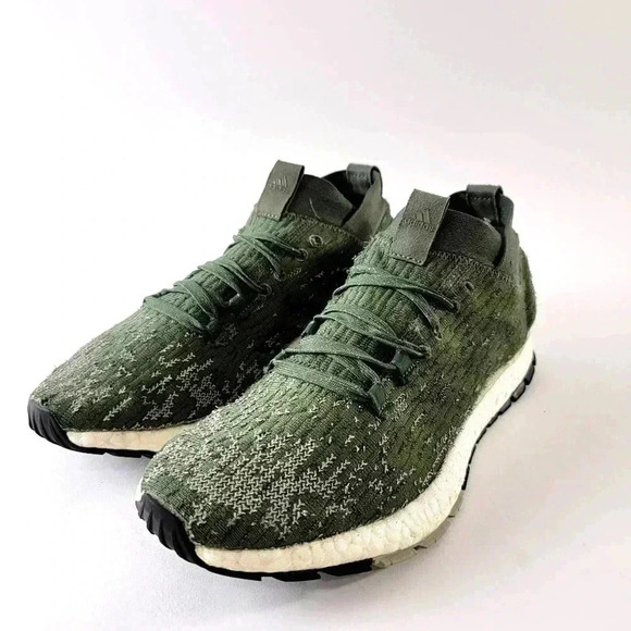 Adidas PureBOOST RBL Base Green Shoes - 10.5 - Picture 5 of 10